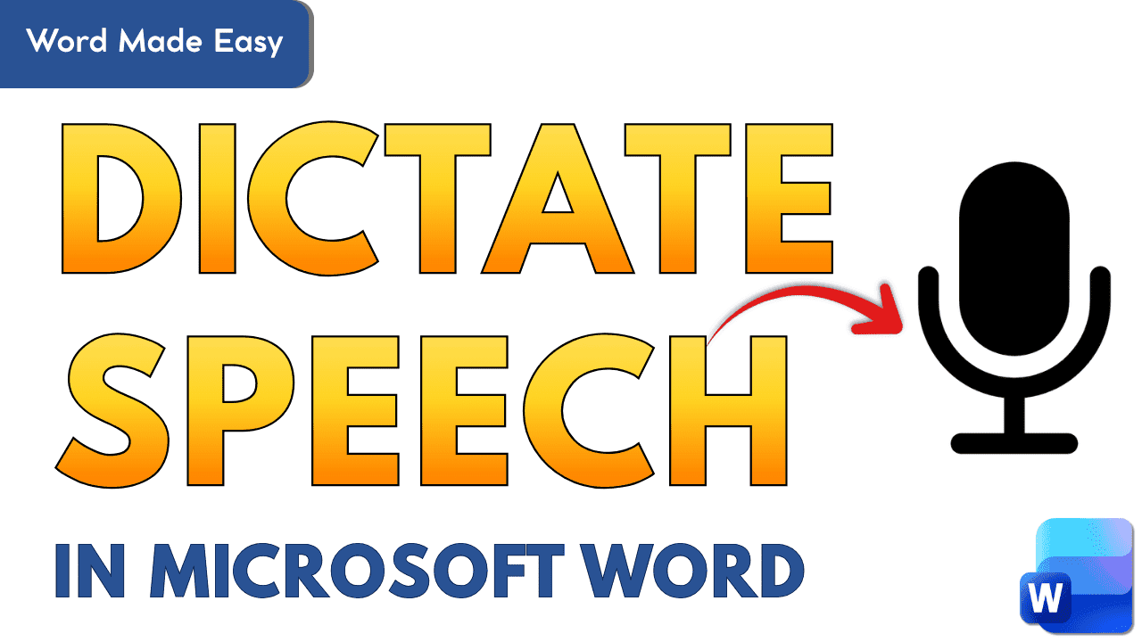 How to Use Dictation in Word