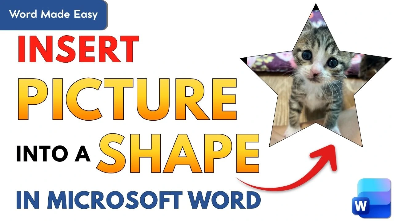 How to Insert a Picture a into Shape in Word: A Step-by-Step Guide