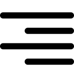 Align Right button in the Microsoft Word toolbar