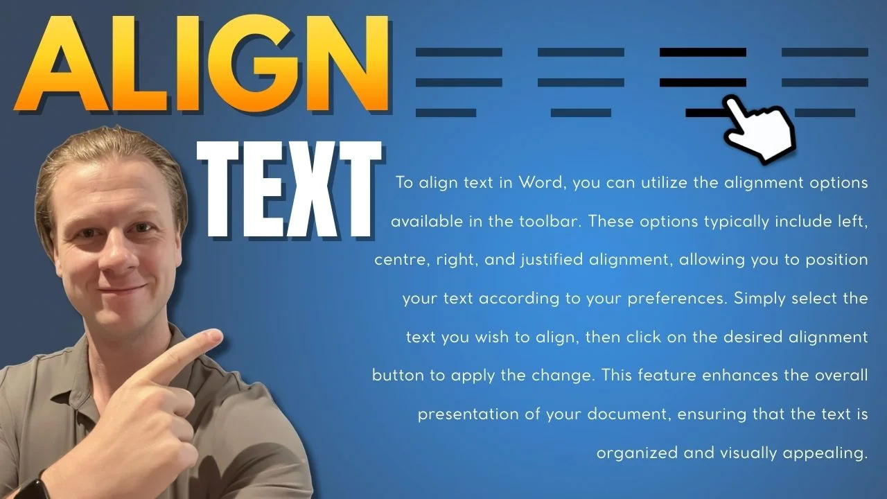 How to Align Text in Word