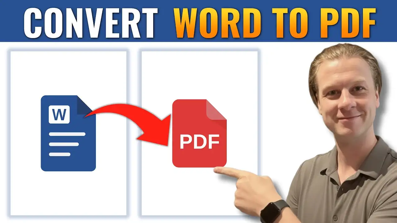 How to Save a Word Document as a PDF