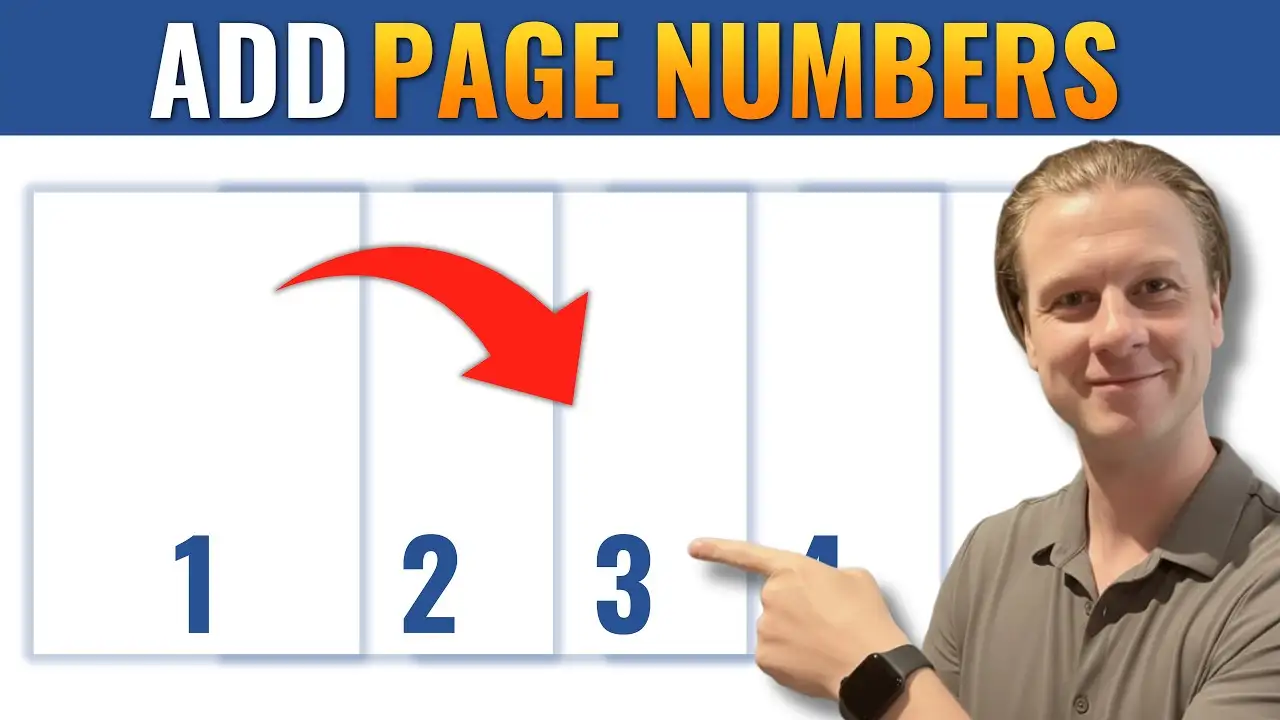 How to Insert Page Numbers in Microsoft Word