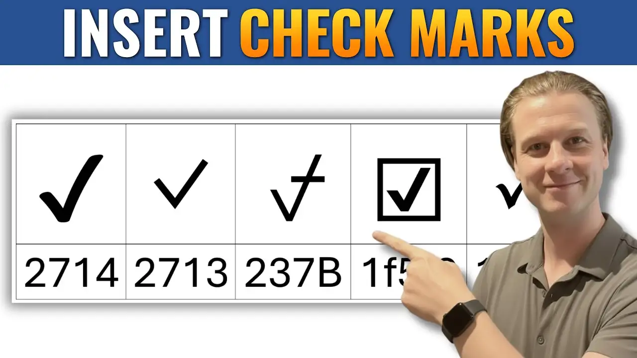 How to Insert Tick or Check Marks in Microsoft Word