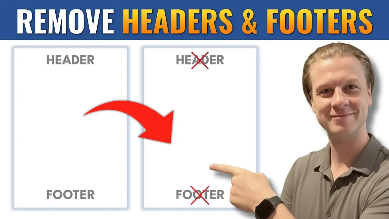 How to Remove Headers and Footers in Microsoft Word