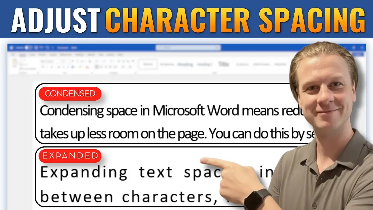 How to Change Letter Spacing in Word: 3 Easy Steps