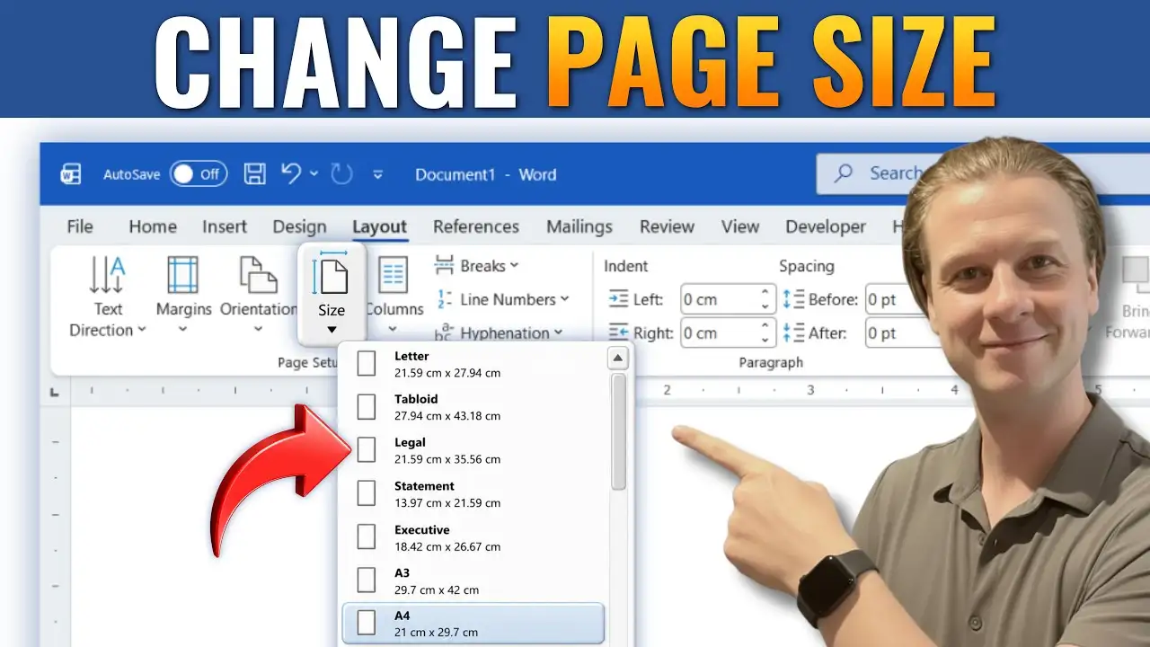How to Change Page Size in Word: 3 Easy Methods