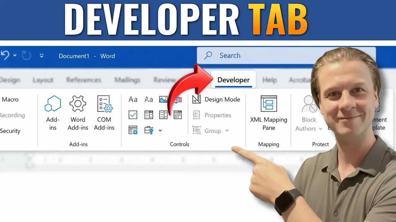 How to Add the Developer Tab in Word: 5 Easy Steps (Quick Guide)