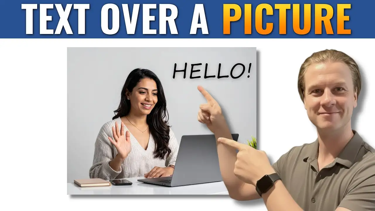 How to Put Text Over an Image in Word