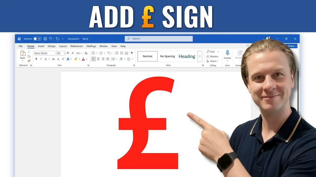 How to Insert Pound Sign in Word: 2 Easy Methods (Quick Guide)