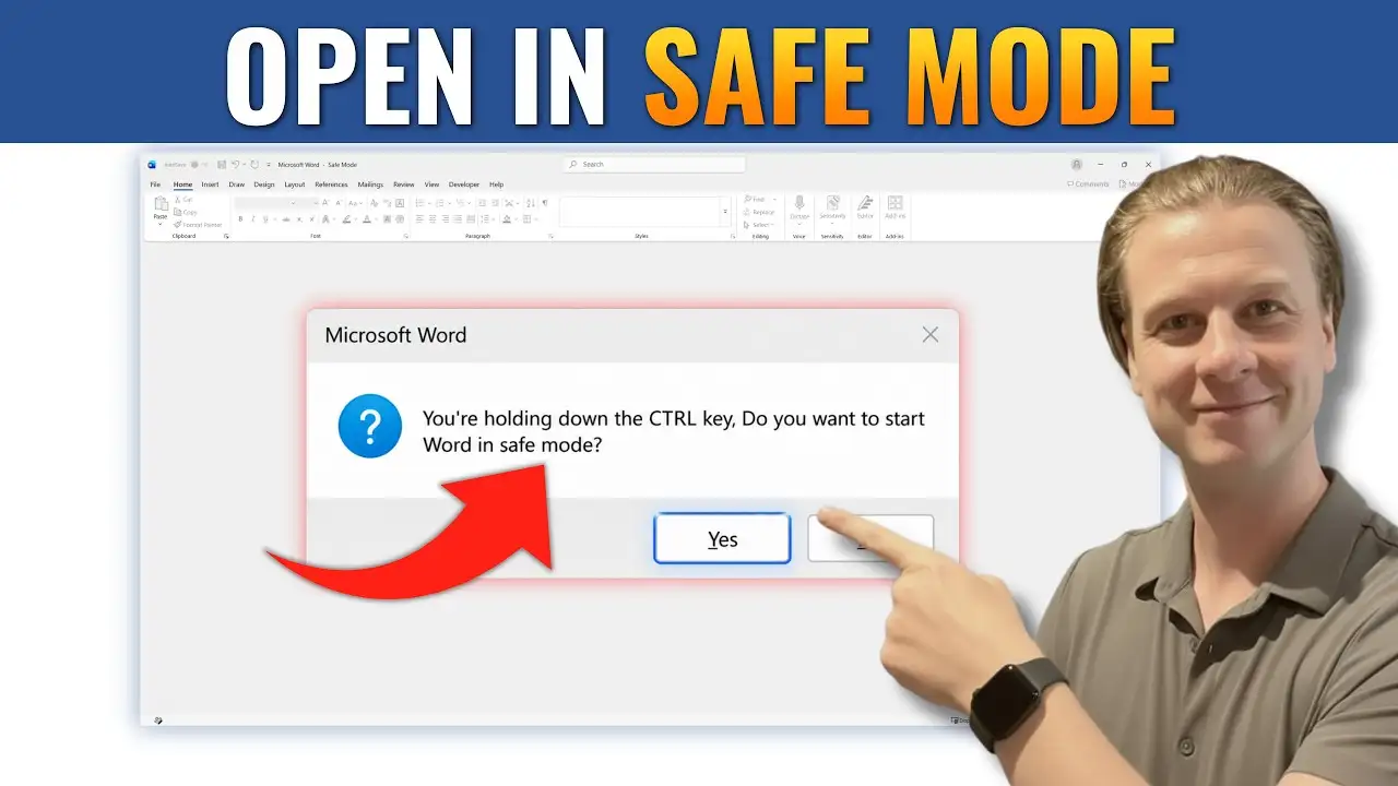 How to Open Word in Safe Mode: 2 Easy Methods (Quick Guide)