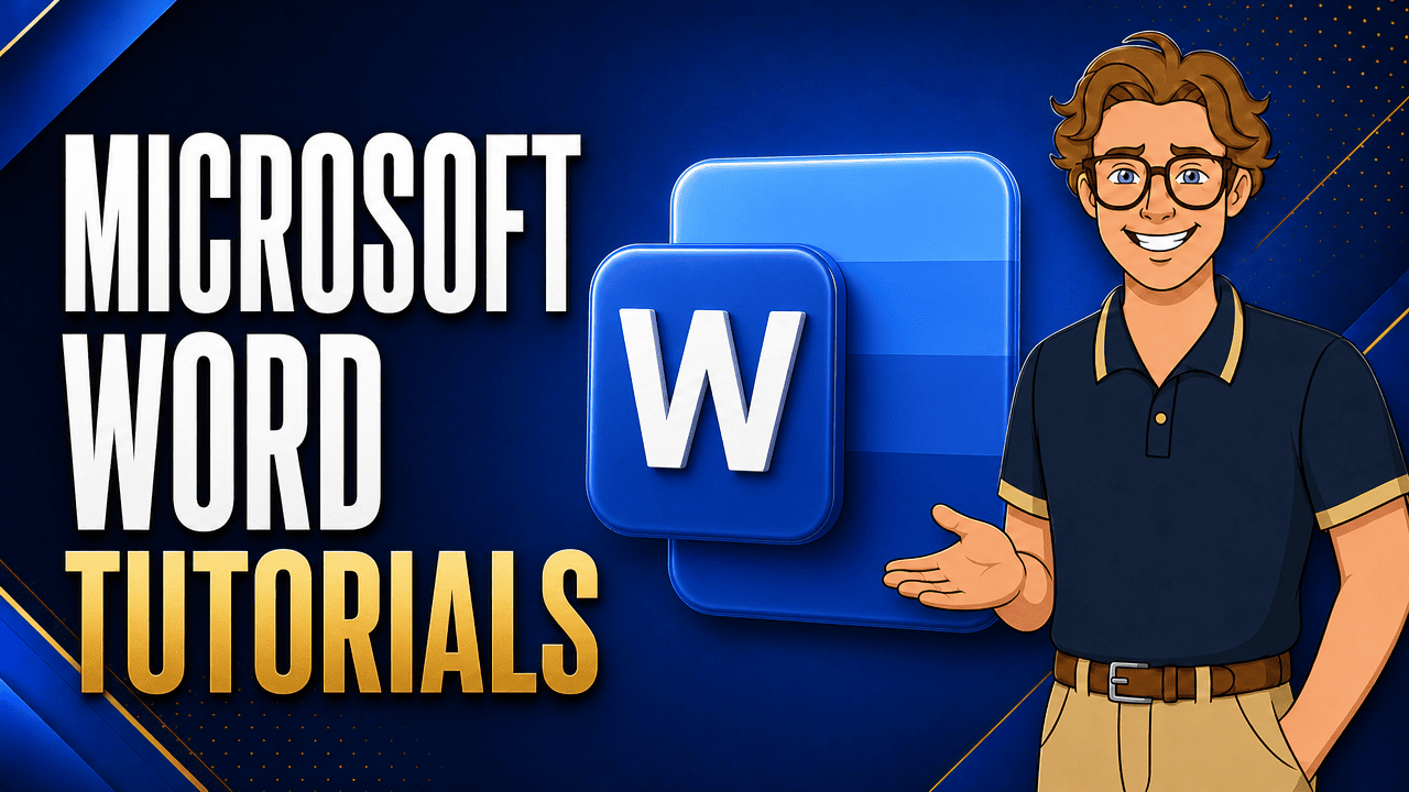 Microsoft Word Tutorials playlist thumbnail