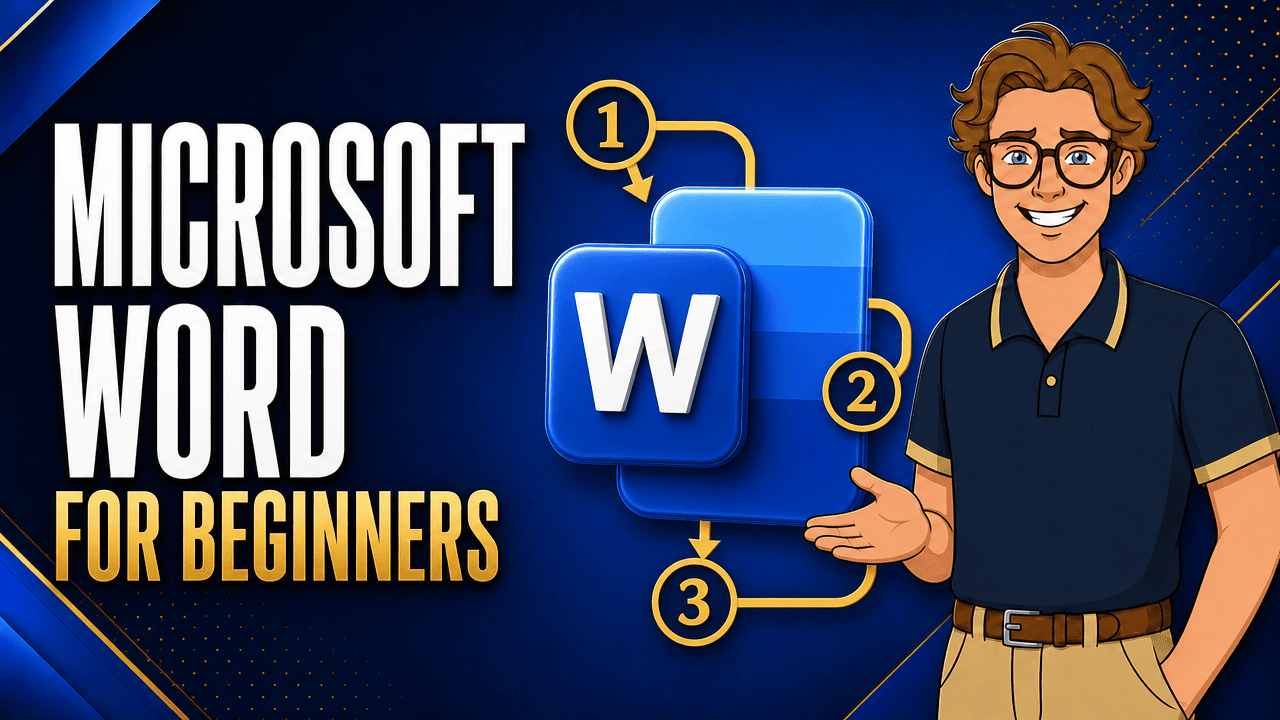 Microsoft Word for Beginners playlist thumbnail