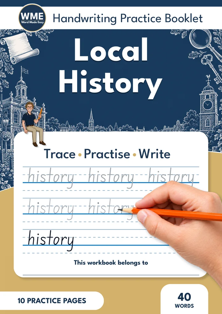 local history handwriting front cover