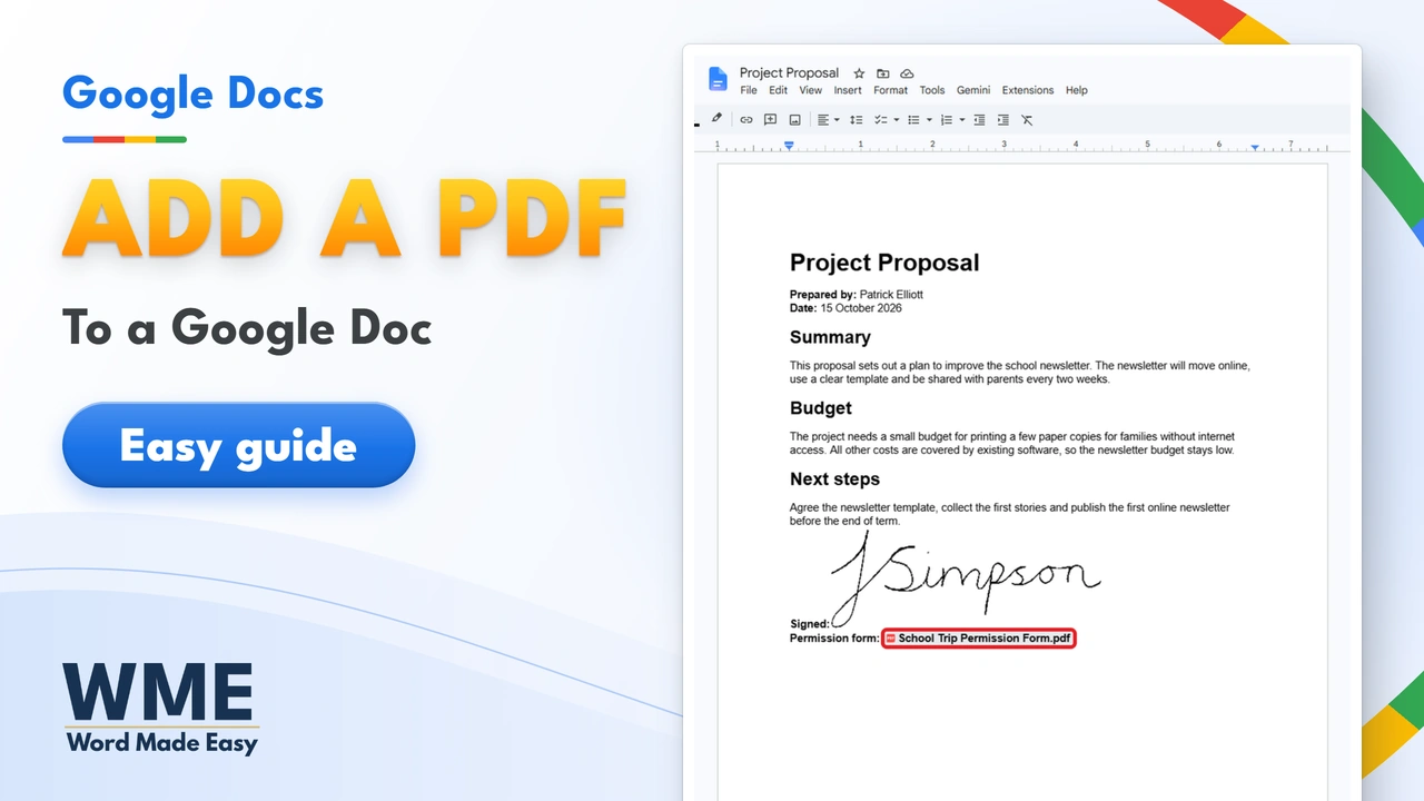 How to Add a PDF to a Google Doc: 3 Easy Ways